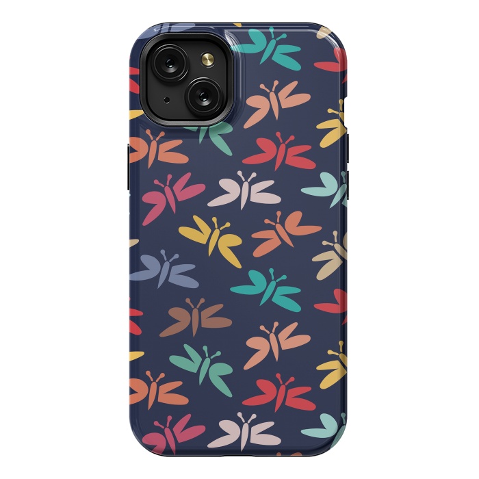 iPhone 15 Plus StrongFit Butterflies by Majoih