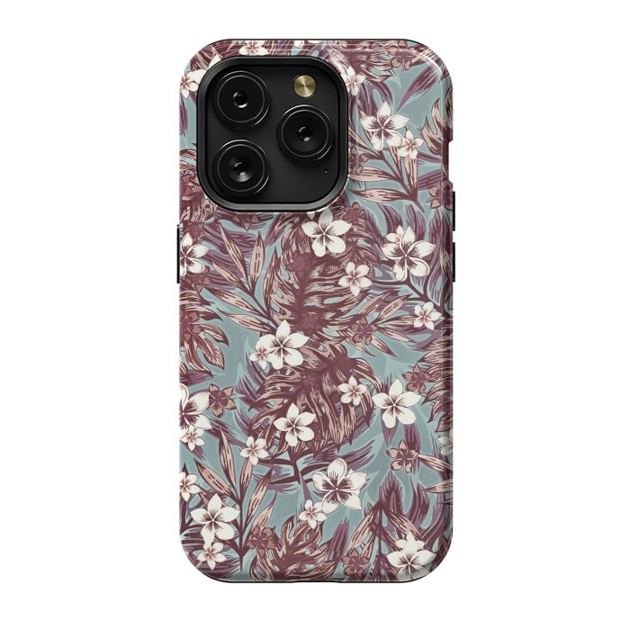 iPhone 15 Pro StrongFit Tropical design by Jms