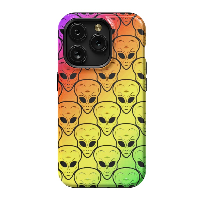 iPhone 15 Pro StrongFit aliens by haroulita