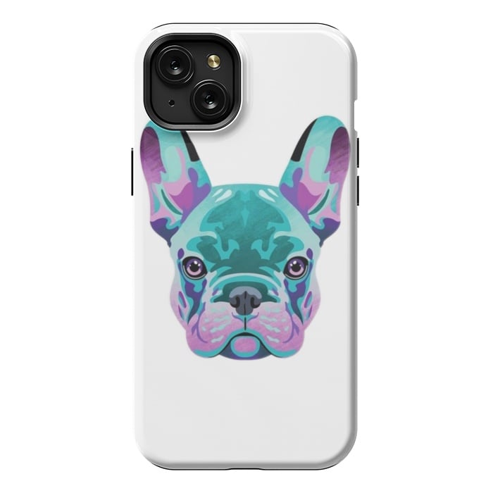 iPhone 15 Plus StrongFit french bulldog by haroulita