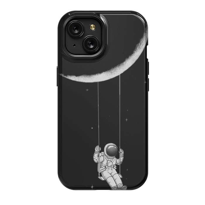 iPhone 15 StrongFit moon astronaut by haroulita