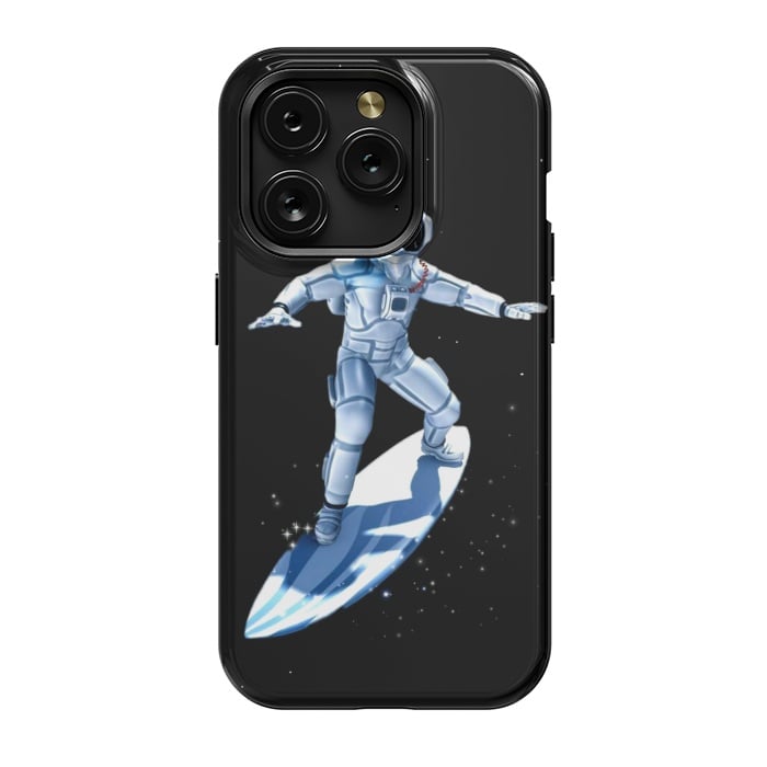 iPhone 15 Pro StrongFit surf astronaut by haroulita