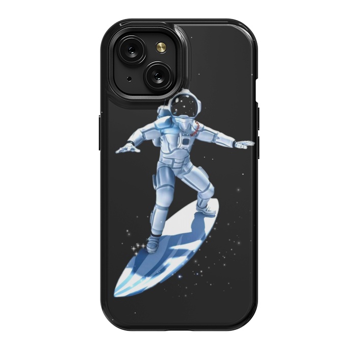 iPhone 15 StrongFit surf astronaut by haroulita