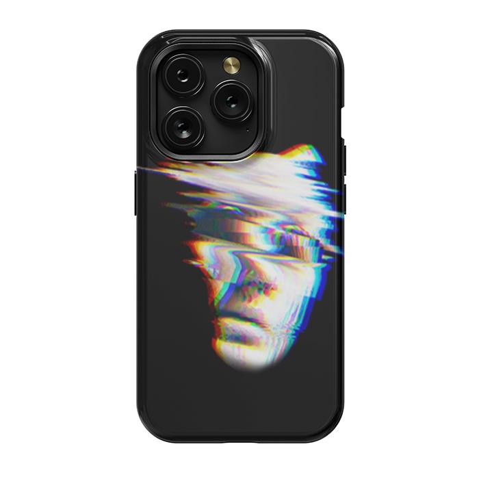iPhone 15 Pro StrongFit glitch horror face by haroulita
