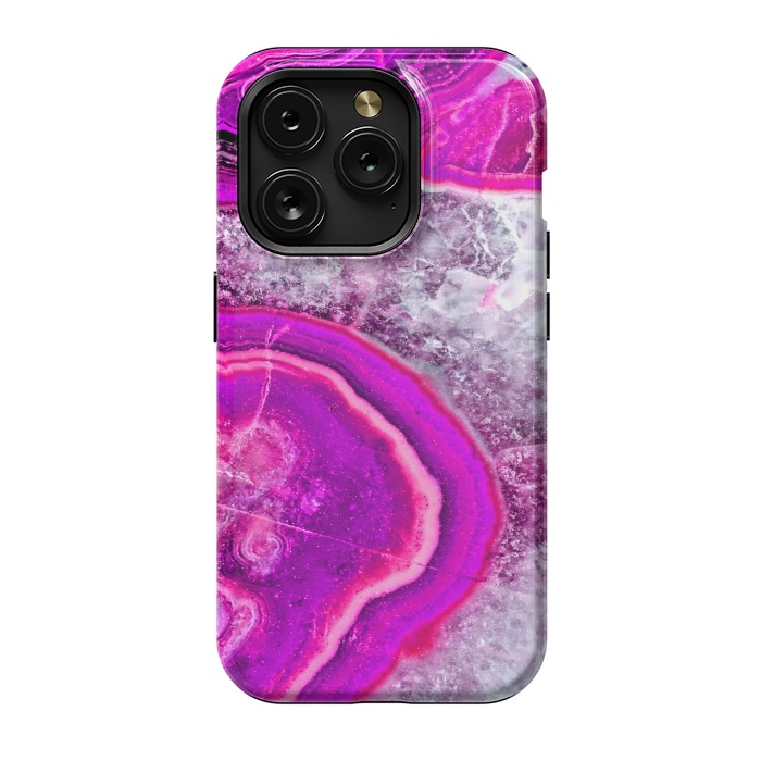 iPhone 15 Pro StrongFit agate slice by haroulita