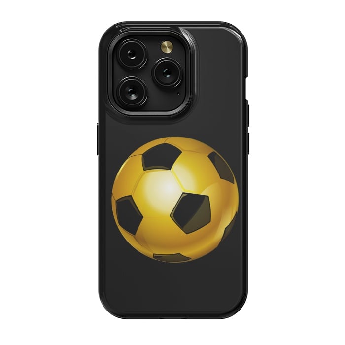 iPhone 15 Pro StrongFit golden ball by haroulita