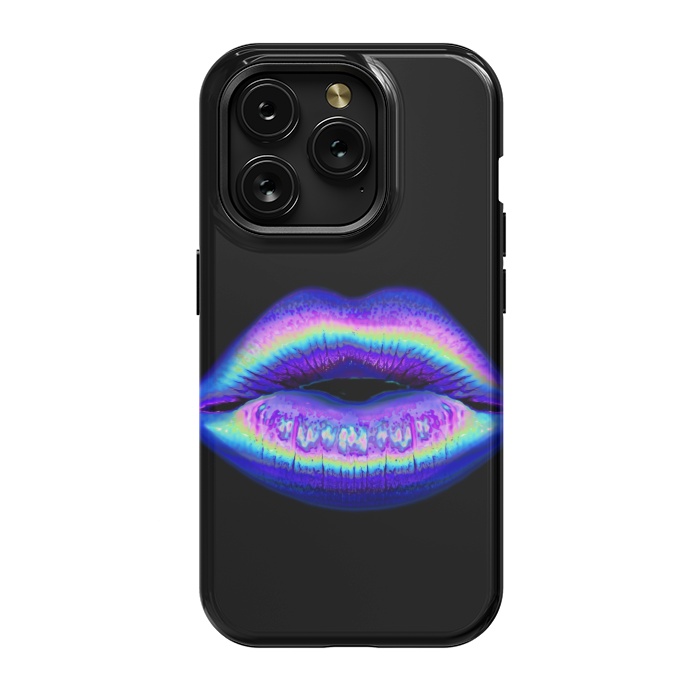 iPhone 15 Pro StrongFit purple lips by haroulita