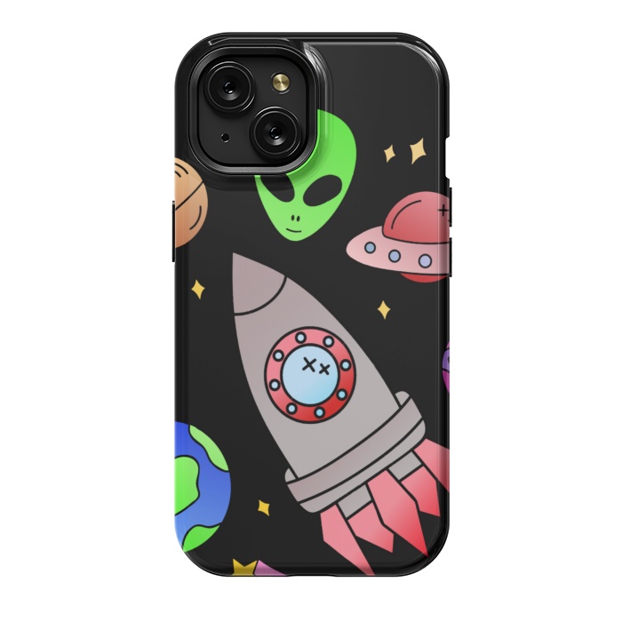 iPhone 15 StrongFit alien by haroulita