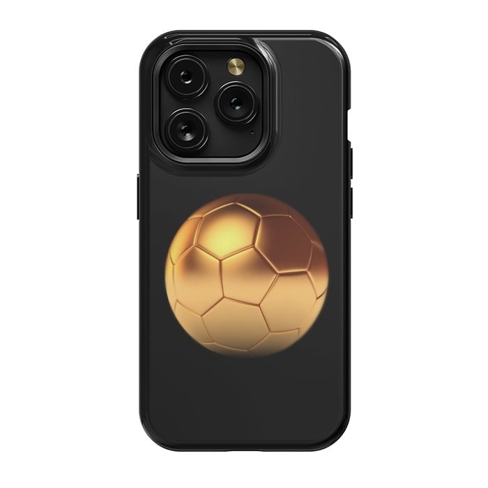iPhone 15 Pro StrongFit gold ball  by haroulita