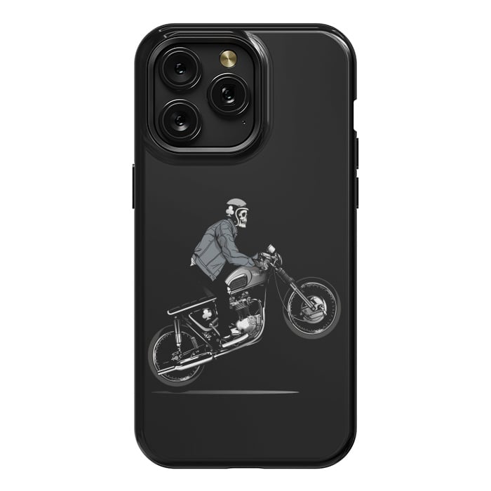 iPhone 15 Pro Max StrongFit skull biker x by haroulita