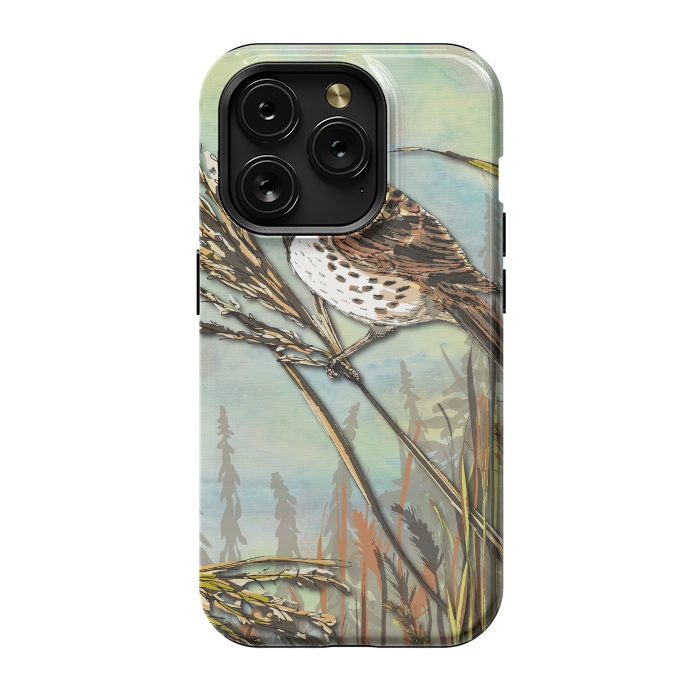 iPhone 15 Pro StrongFit Reedbunting by Lotti Brown