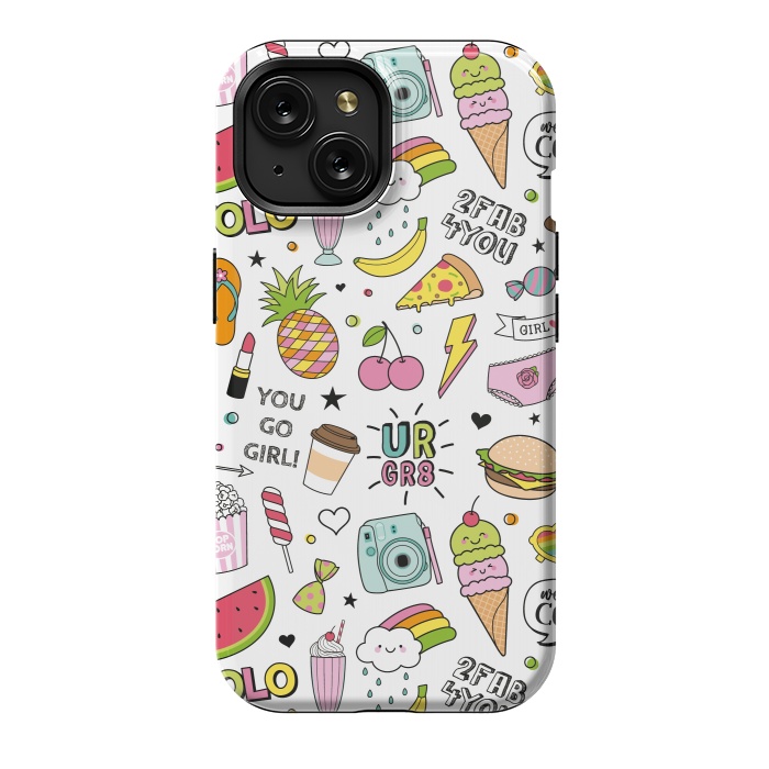 iPhone 15 StrongFit Teenage Girls by ArtsCase
