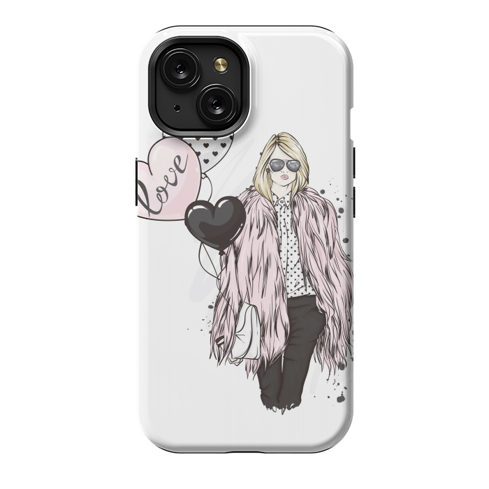 iPhone 15 StrongFit Fashion Woman in Love by ArtsCase