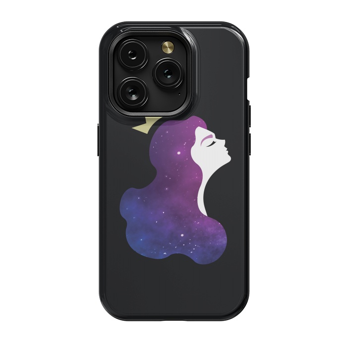 iPhone 15 Pro StrongFit Galaxy princess by Laura Nagel