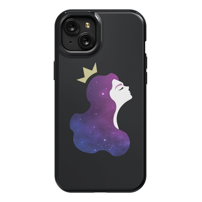 iPhone 15 Plus StrongFit Galaxy princess by Laura Nagel