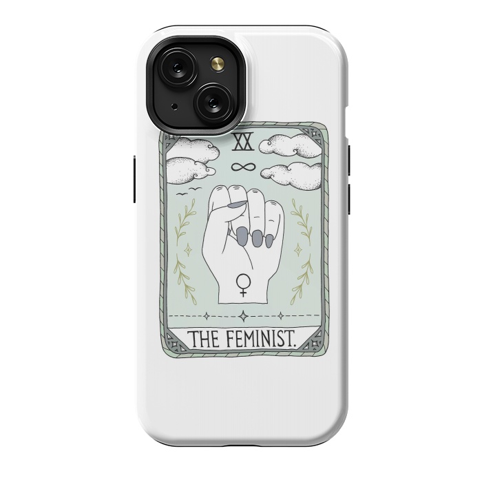 iPhone 15 StrongFit The Feminist by Barlena