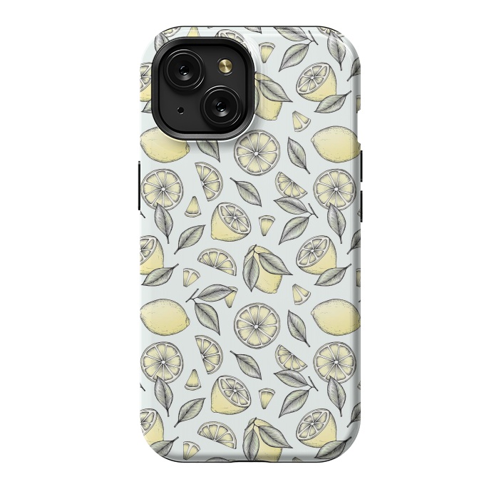 iPhone 15 StrongFit Lemon Tree by Barlena