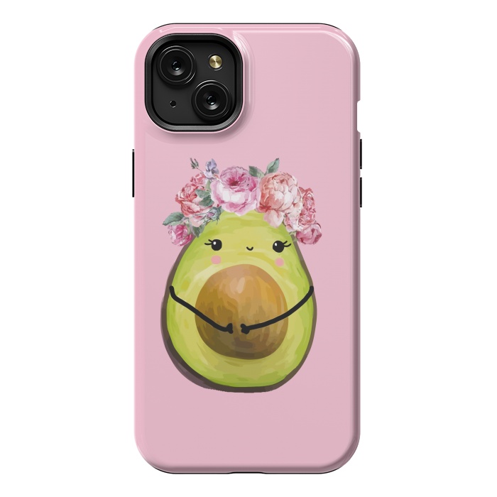 iPhone 15 Plus StrongFit Avocado by Winston