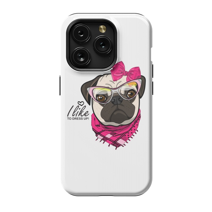 iPhone 15 Pro StrongFit Dogs can also be Fashion by ArtsCase