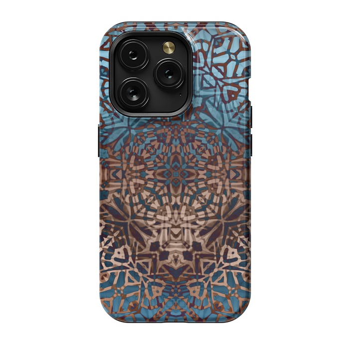 iPhone 15 Pro StrongFit Ethnic Tribal Pattern G329 by Medusa GraphicArt