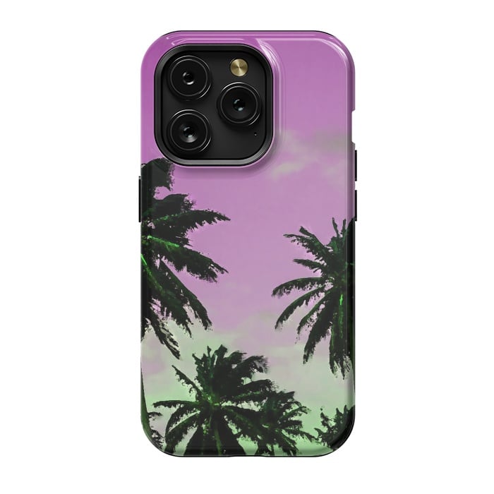 iPhone 15 Pro StrongFit Candy Palms by Allgirls Studio