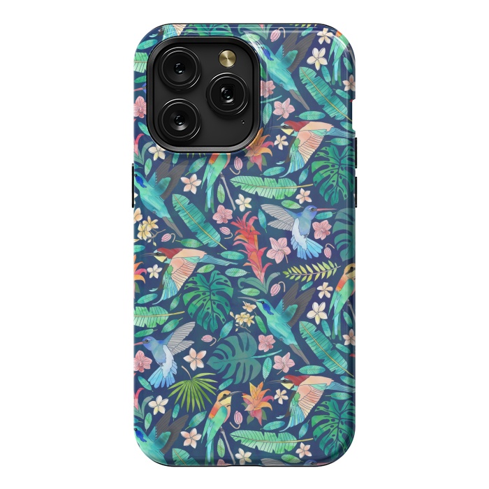 iPhone 15 Pro Max StrongFit Birds In Bohemian Paradise by Tangerine-Tane