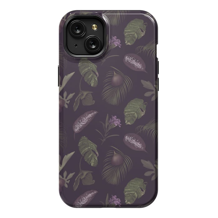 iPhone 15 Plus StrongFit Tropical Figs by Tishya Oedit
