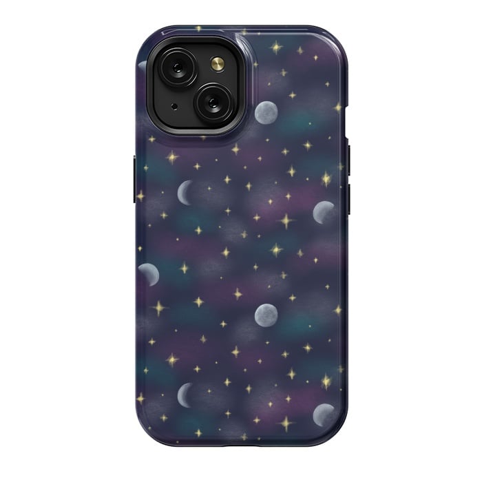 iPhone 15 StrongFit Galaxy Sky by Tishya Oedit