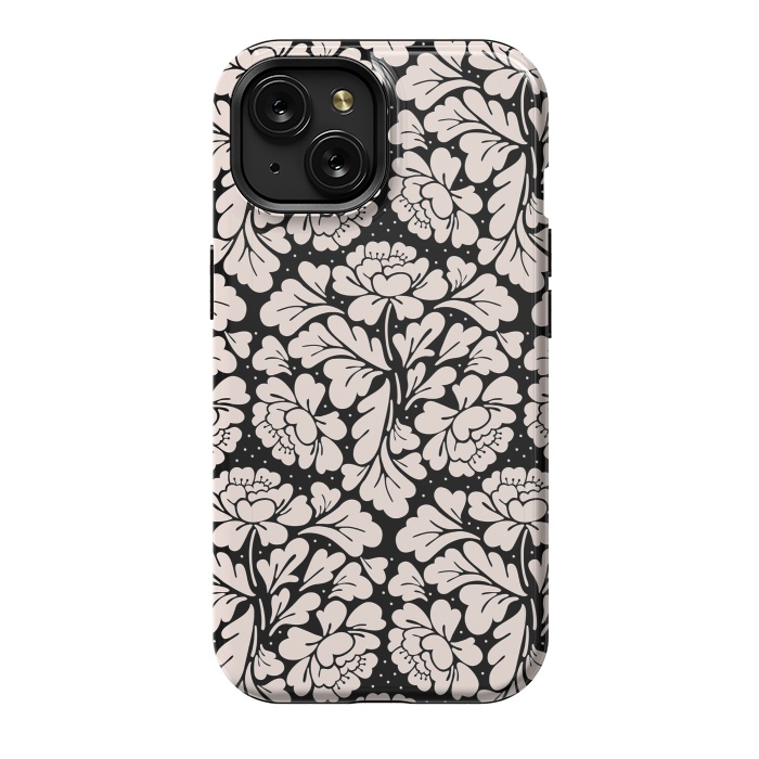 iPhone 15 StrongFit Baroque Pattern by Anis Illustration