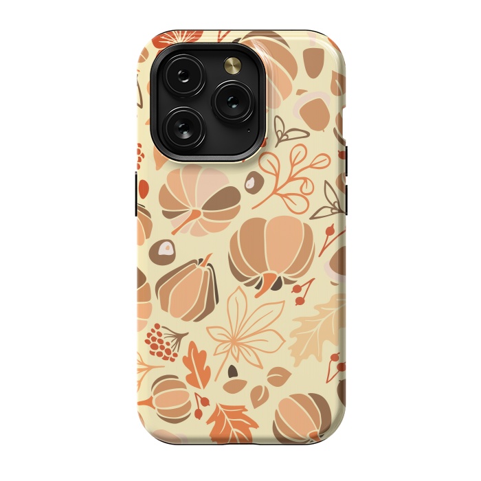 iPhone 15 Pro StrongFit Fall Fruits in Orange and Yellow by Paula Ohreen