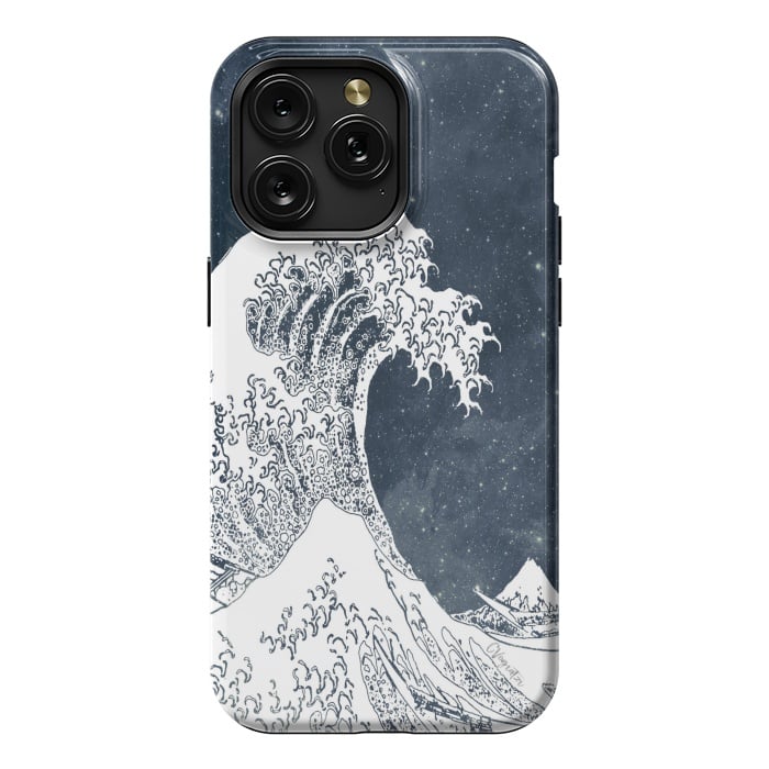iPhone 15 Pro Max StrongFit The Great Wave of a Star System by ''CVogiatzi.