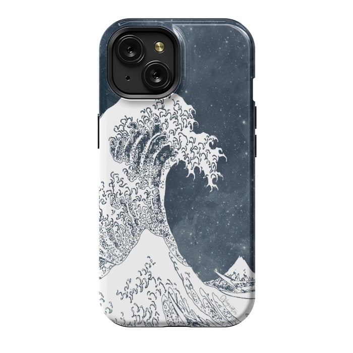 iPhone 15 StrongFit The Great Wave of a Star System by ''CVogiatzi.