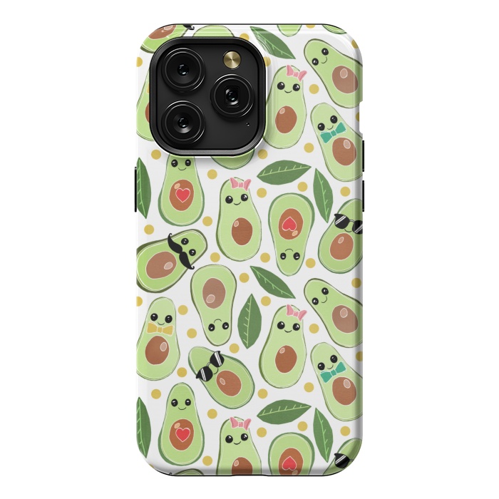 iPhone 15 Pro Max StrongFit Stylish Avocados by Tangerine-Tane