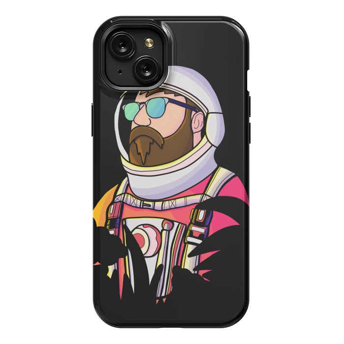 iPhone 15 Plus StrongFit The astronaut dude by Steve Wade (Swade)