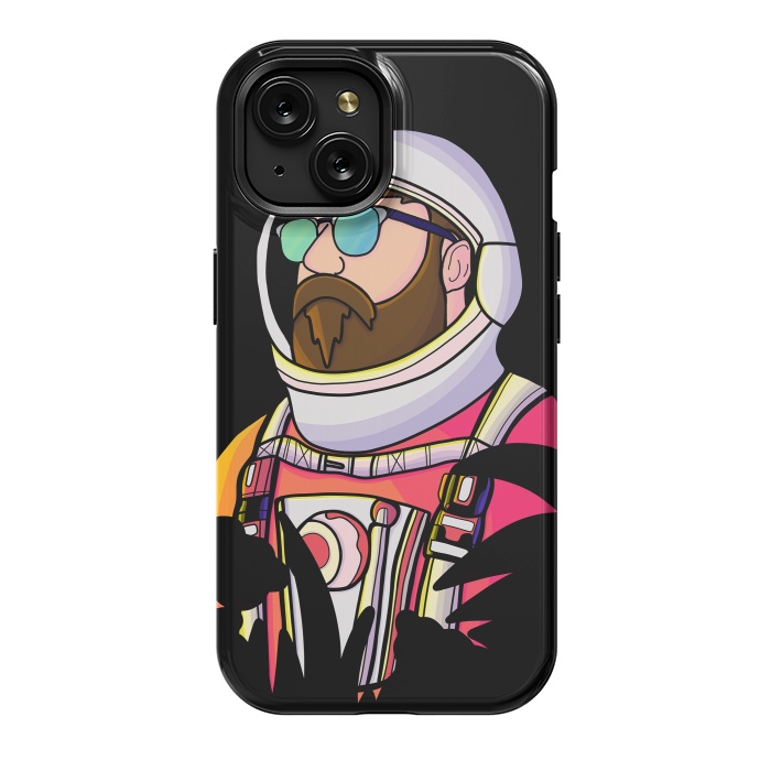 iPhone 15 StrongFit The astronaut dude by Steve Wade (Swade)