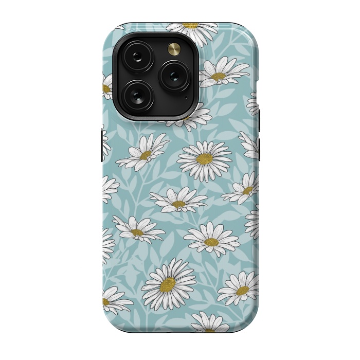 iPhone 15 Pro StrongFit Daisy pattern by Jms