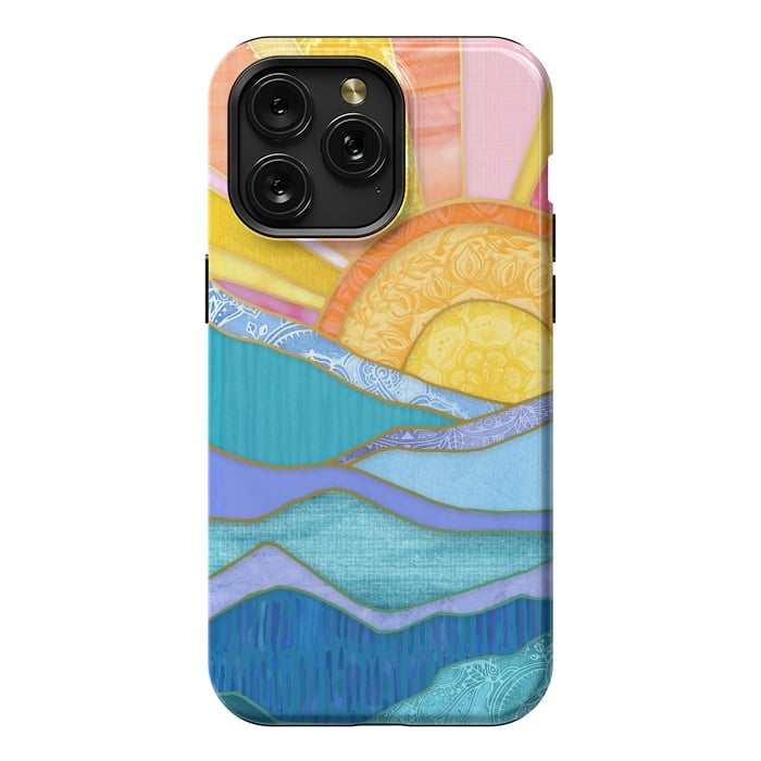 iPhone 15 Pro Max StrongFit Sweet Sunset by Micklyn Le Feuvre