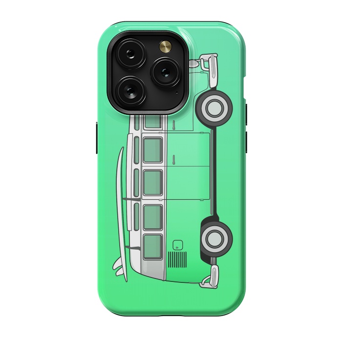 iPhone 15 Pro StrongFit Van Life - Green by Mitxel Gonzalez