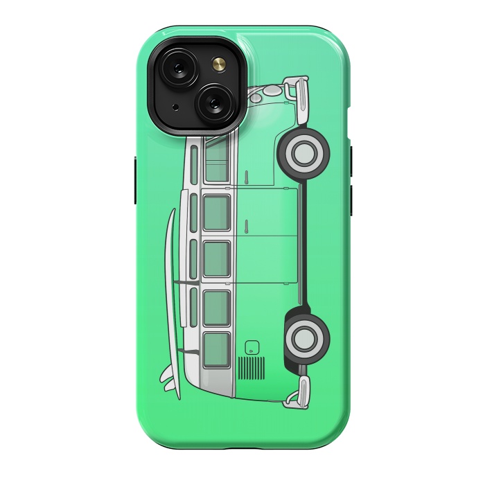 iPhone 15 StrongFit Van Life - Green by Mitxel Gonzalez