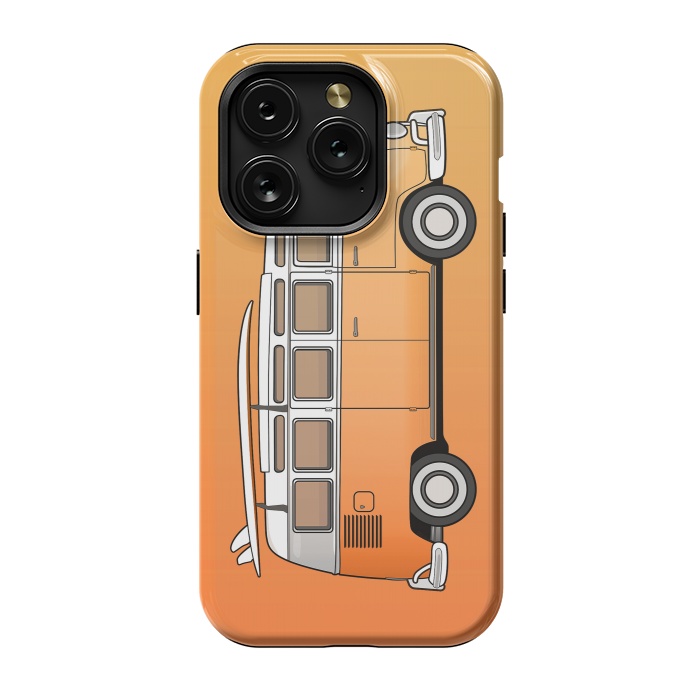 iPhone 15 Pro StrongFit Van Life - Orange by Mitxel Gonzalez