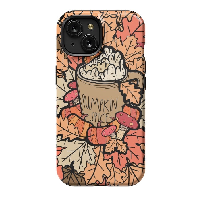 iPhone 15 StrongFit Pumpkin Spice  by Steve Wade (Swade)