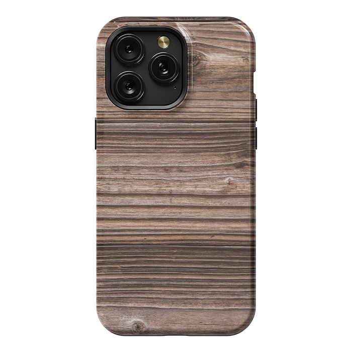 iPhone 15 Pro Max StrongFit wood by haroulita