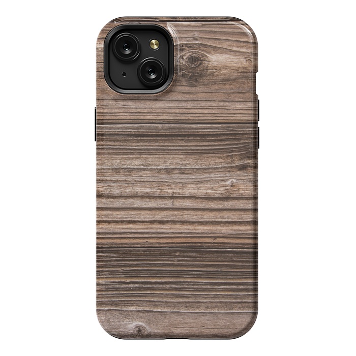 iPhone 15 Plus StrongFit wood by haroulita