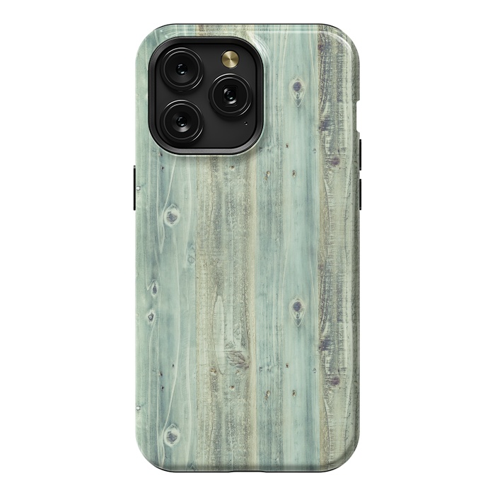 iPhone 15 Pro Max StrongFit blue wood by haroulita