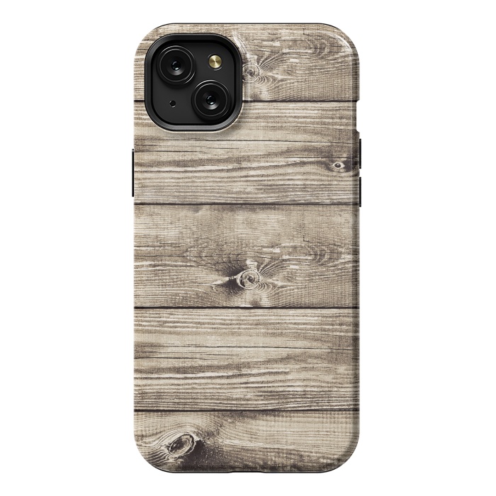 iPhone 15 Plus StrongFit wood iii by haroulita