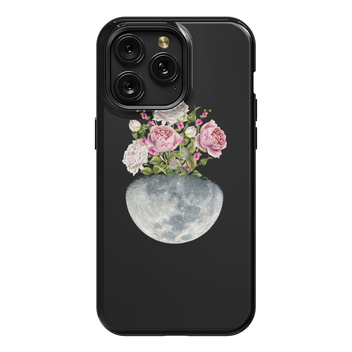 iPhone 15 Pro Max StrongFit Moon Flower Pot by Creativeaxle