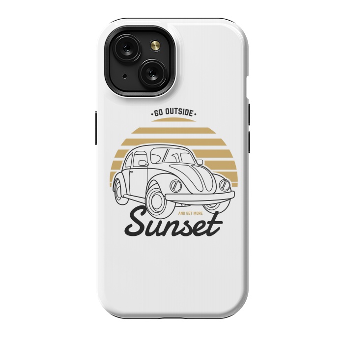 iPhone 15 StrongFit Go Outside and Get More Sunset by Afif Quilimo
