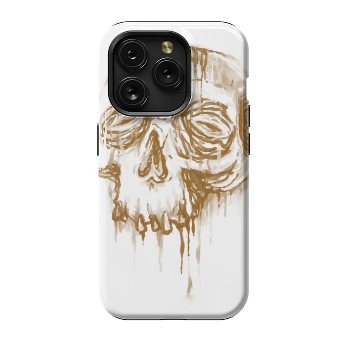 iPhone 15 Pro StrongFit Skull Coffee 1 by Afif Quilimo