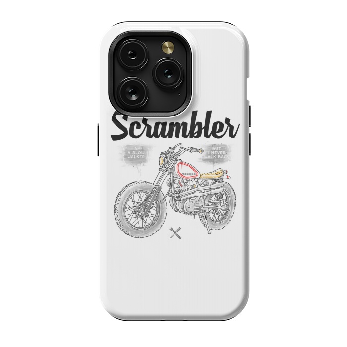 iPhone 15 Pro StrongFit Scrambler by Afif Quilimo