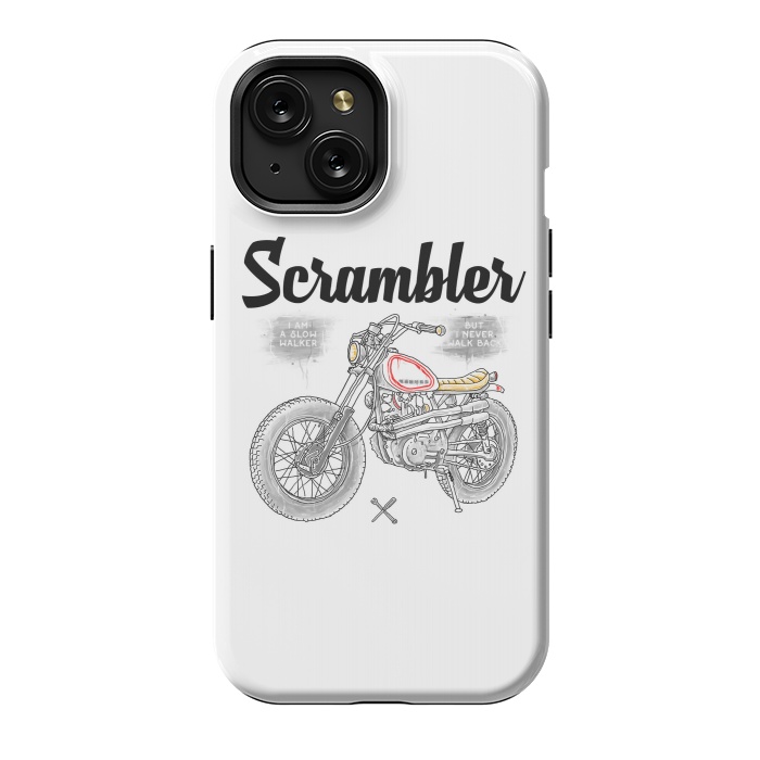 iPhone 15 StrongFit Scrambler by Afif Quilimo